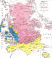 Schleswig-Holstein language map (1858)