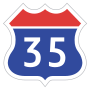 Expressway No.35 shield}}