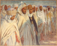 اليوم التالي لرمضان، ن. دينيه 1895 : الأغواط