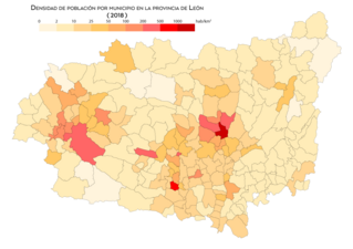 Densidad de población (2018)