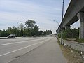 Lougheed Highway, near Production Way-University Station.