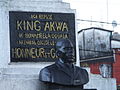 Monument of King Akwa in Douala