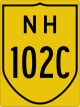 National Highway 102C shield}}