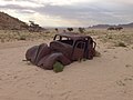 Hudson Terraplane 1934 in Namib desert