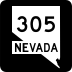 State Route 305 marker