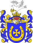 Coat of arms of Dziengiel (Dzingel) family (Prussia).(According to Urski)