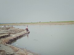 A part of Padma River near Jalangai Village