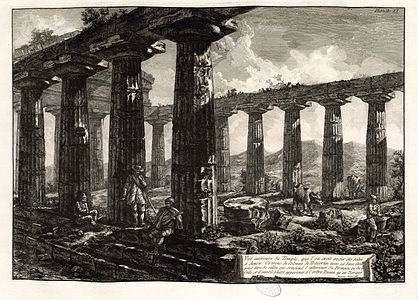 Paestum, planche XX (1778).