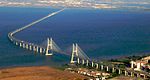 Ponte Vasco da Gama in Lissabon