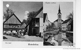 Hotedršica – Veduta