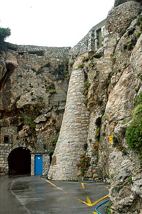 Rosia Rd. tunnel in Camp Bay, Gibraltar.jpg