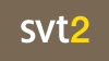 SVT2's seventh and previous logo on a basic rectangle was used until 4 March 2012.