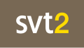 Antiguo logo de SVT2 del 25 de agosto de 2008 al 4 de marzo de 2012.