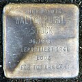 Stolperstein für Walter Rudolf Stock (Kleiner Griechenmarkt 61/63)