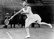 photo de Suzanne Lenglen.