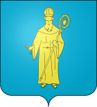 The coat of arms of the municipality of Uccle.