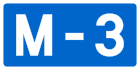 M-3 highway shield}}