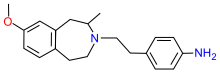 Chemical structure of anilopam.