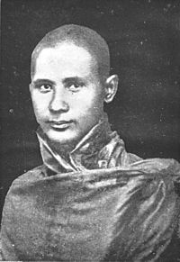 Aniruddha Mahathera in Burma in 1937.