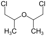 Strukturformel von Bis(2-chlor-1-methylethyl)ether