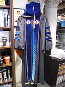 Doctoral regalia of Caltech, front