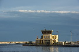 La capitainerie du port de Sète en 2015.