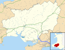 Allt y Gaer is located in Carmarthenshire
