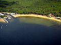 Plage de Cazaux.