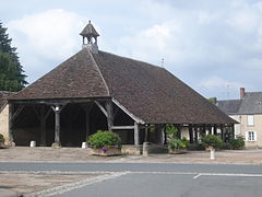 La halle du XVIIe siècles en 2008.