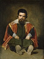 Portrait of Sebastián de Morra (1644) by Diego Velázquez