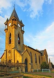 The church in Romagne-sous-les-Côtes