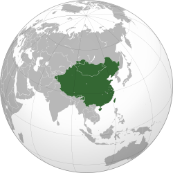 Lokacija Dinastije Qing
