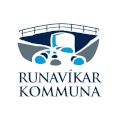 Flag of Runavík Municipality.