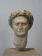 Portrait bust of Vespasian wearing the civic crown, Palazzo Massimo, Rome