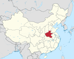 河南省的位置