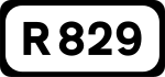 R829 road shield}}