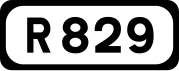 R829 road shield}}