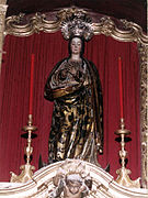 Inmaculada. Martín de Andújar Cantos (1632), Parroquia de San Pedro Apóstol, Carmona, Sevilla.