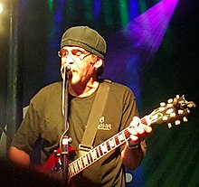 Echols onstage with The Love Band, July 2019, Bristol, England
