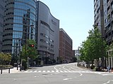 始点の京阪東口交差点