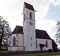 Ansicht der Kirche von Nordosten