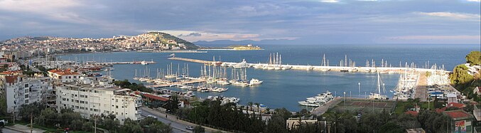 Vue sur la mer Égée