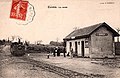 La gare de Cuves vers 1910