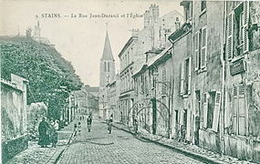 La rue Jean-Durand, au début du XXe siècle.