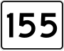 Route 155 marker