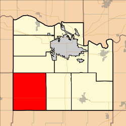 Location in Douglas County