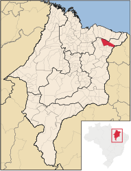 Santa Quitéria do Maranhão – Mappa