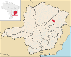 Location of Minas Novas