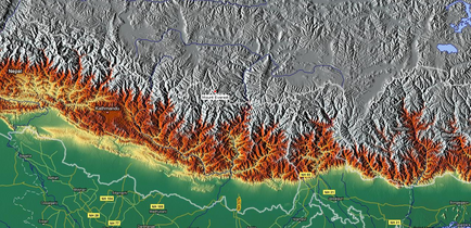 Ligging van Everest