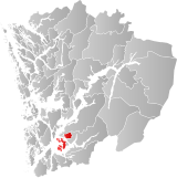 Fjelberg within Hordaland